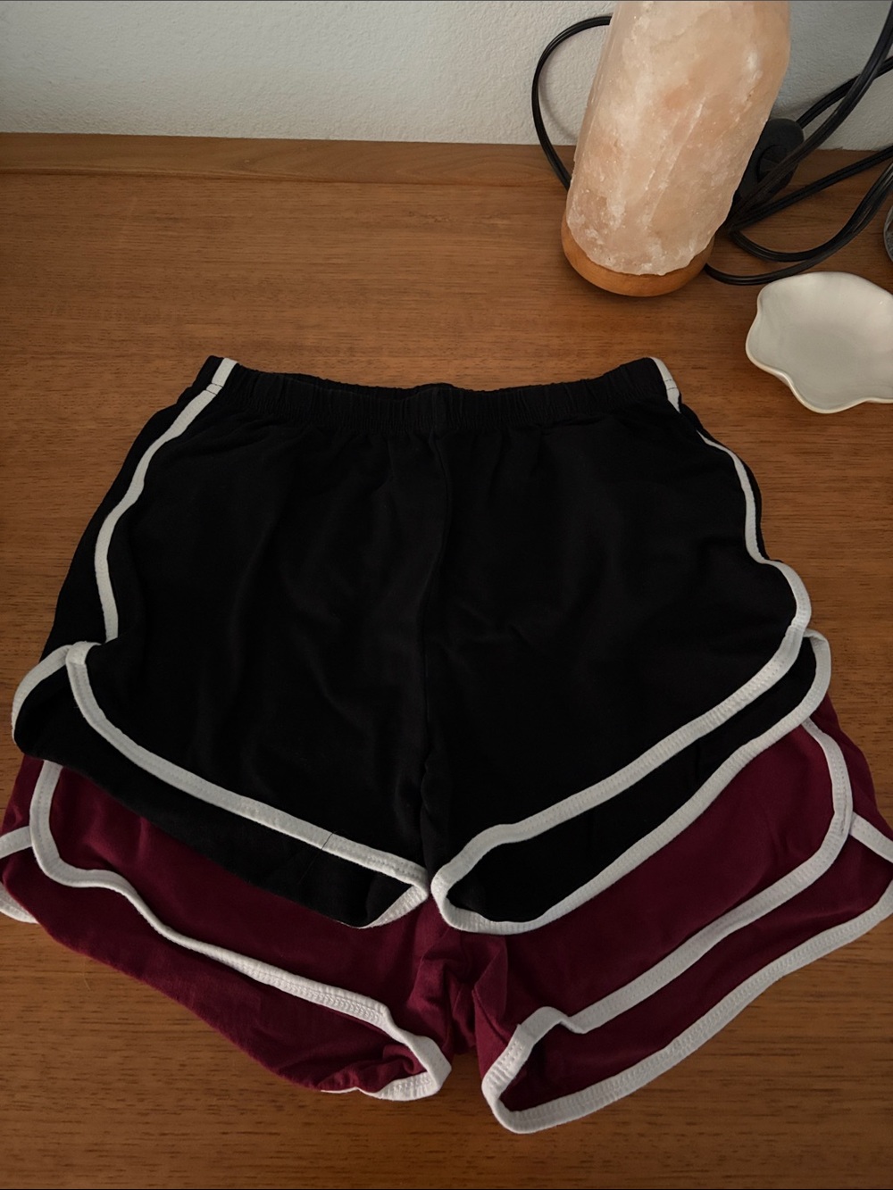 Set of 2 Cotton Lounge Shorts